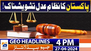 Geo News Headlines 4 PM | 27th April 2024