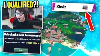 I qualified for World Cup SOLO Finals... (final week)