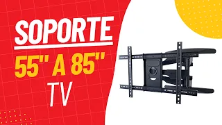 🟢 Soporte RESISTENTE y ARTICULADO para TV de 55” a 85” 📐 NB P65