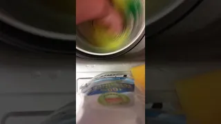 Unbalanced spins in washing machine salad spinner :)