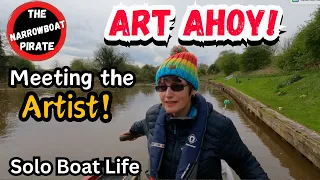 Boat & Brushes | Canal Artist living afloat  | Solo Boat Life