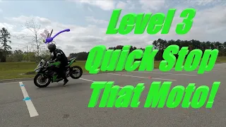 StreetMotoZ - Level 3 - Quick Stop that Moto