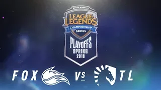 FOX vs. TL  | NA LCS Spring Playoffs | Semifinals Game 3 | Echo Fox vs. Team Liquid (2018)