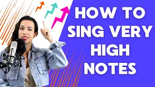 🔥THE SECRET to singing super high notes. How to sing very high notes without  straining your voice