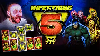 HUGE WIN on Infectious 5 XWays: NEW SLOT on first day of release!