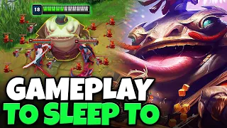 VERY relaxing League of Legends gameplay to FALL ASLEEP to