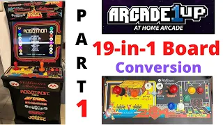 Part 1 - A1UP - Cabinet Conversion to 19 in 1 Board - Williams MultiGames - Beyond Arcade