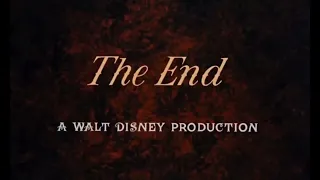 The End/A Walt Disney Production/End Credits (1960)