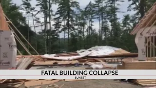 Two construction workers injured killed, two injured in building collapse