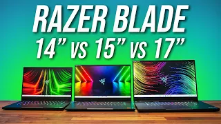 Which Size Gaming Laptop? Razer Blade 14 vs 15 vs 17