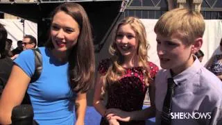 Cast of Dolphin Tale 2 at the Teen Choice Awards - SheKnows Goes to the Shows