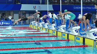 【成都大运会】游泳男女4x100米自由泳接力决赛名单出炉！