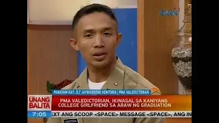 Panayam kay 2Lt Jaywardene Hontoria, PMA Valedictorian