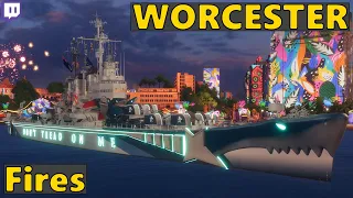 Worcester - Can I set a Fire? | World of Warships