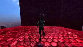 Overgrowth Parkour/climbing test by tumbleweed