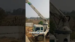 Concrete pump | smart work | amazing work technology #shortsyoutube #shorts #viral #youtubeshorts