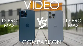 WORTH UPGRADING? iPhone 13 Pro Max vs iPhone 12 Pro Max for video