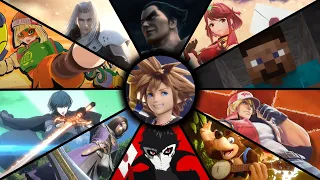 Live Reaction to EVERY Super Smash Bros Ultimate DLC Character Reveal (2018-2021)