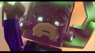 LEGO Marvel Super Heroes Walkthrough Finale - Final Boss + Ending and Credits (Galactus Boss Fight)