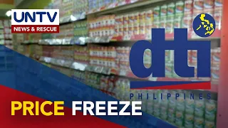 Price freeze, iiral sa mga lugar na may state of calamity — DTI