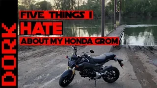 Five Things I HATE About My Honda Grom: A One-Sided Honda Grom Review