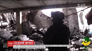 Ворог знову обстрілює житлові квартали Авдіївки