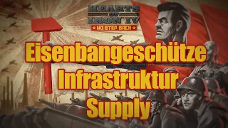 Infrastruktur, Supply und Eisenbahngeschütze (Tutorial)