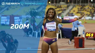 Gabrielle Thomas equals Allyson Felix's 200m meeting record in Doha - Wanda Diamond League 2022