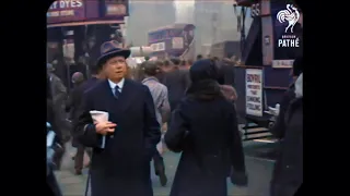 1930 - Street Scenes from London, England [Colorized Using AI]