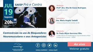 Controvérsias no uso de Bloqueadores Neuromusculares e seus Antagonistas