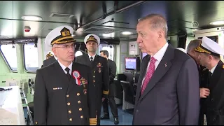 Largest, heaviest helicopters, drones can land on, take off from warship, says President Erdogan