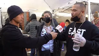 FEEDING THE HOMELESS WITH EAST MOVEMENT IN LOWELL