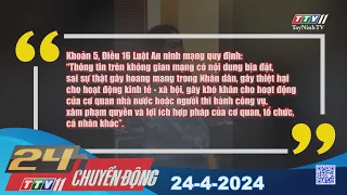 24h Chuyển động 24-4-2024 | Tin tức hôm nay | TayNinhTV