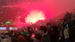 Celtic Fans - Everywhere we go Vs Them 3-0