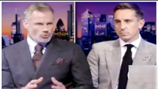 Jamie Carragher argues with Gary Neville over Cristiano Ronaldo vs Lionel Messi debate