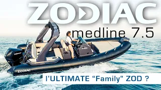 Zodiac Medline 7.5 l'ultime Zod familal sans taxe qui veut tout faire! Petit tour au ponton.