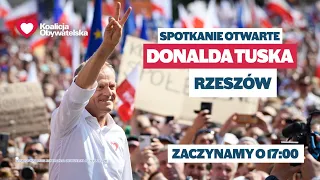 Donald Tusk - Spotkanie otwarte, Rzeszów, 5.10.2023