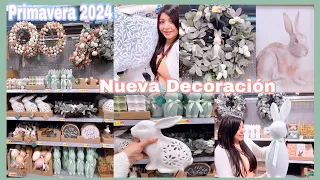 Decoración Económica Para Mi Casa 🏠 Primavera 2024 🐰Tour Por Walmart -Spring Decor