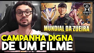 MYLON REAGE: o DIA que o FAKER RECUPEROU seu TRONO - MUNDIAL DA ZUEIRA | Worlds 2023  | FINAL