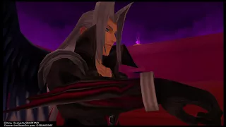 KINGDOM HEARTS - HD 1.5+2.5 ReMIX Fighting Sephiroth for the first time be like...