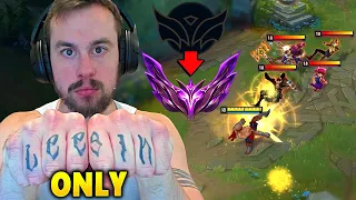 ONLY Lee Sin from Unranked to Master | The RETURN of the Lee Sin God