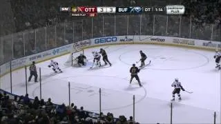 Kyle Turris OT Goal (Ottawa Senators vs Buffalo Sabres Mars 16, 2013) NHL HD