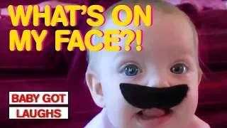 Funny Baby Fails May 2018 CONFUSED BABIES Can't Find Stuff On Their Forehead!