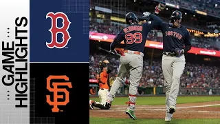 Red Sox vs. Giants Game Highlights (7/28/23) | MLB Highlights