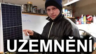 Uzemnění FVE - neřešitelný problém hoši!