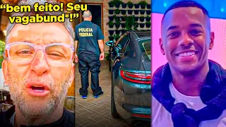 ROBINHO PRESO NO BRASIL, QUE LOUCURA!! JORNALISTAS REAGEM A PRISÃO DE ROBINHO AQUI NO BRASIL!!