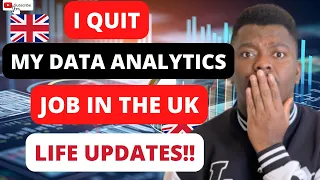 WHY I QUIT MY DATA ANALYTICS JOB IN THE UK | LIFE UPDATES!!