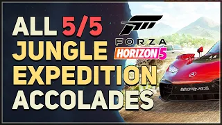 All 5 Jungle Expedition Optional Accolades Forza Horizon 5