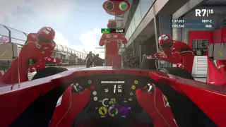 F1 2014 Manual Pit Stop [Manual   Late Behind Teammate]