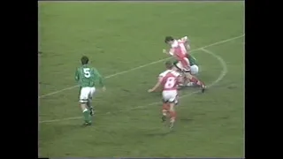 13/10/1993 World Cup Qualifier DENMARK v NORTHERN IRELAND
